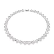 Collier Tennis Ariana Grande x Swarovski Angelic
coeurs argentés perles de cristal