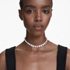 Choker Tennis Ariana Grande x Swarovski Angelic
zilveren hartjes kristallen parels - bekijk V2