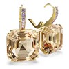 Boucles d'oreilles Swarovski Millenia square - vue V4