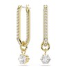 Boucles d'oreilles créoles Swarovski Constella - vue V1