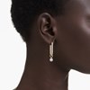 Boucles d'oreilles créoles Swarovski Constella - vue V2