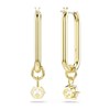 Boucles d'oreilles créoles Swarovski Constella - vue V3