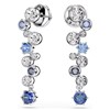 Boucles d'oreilles Swarovski Constella bleu - vue V3