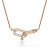 Collier Swarovski Constella rosé Crystal Pearl - vue V1