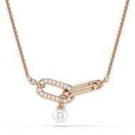 Collier Swarovski Constella rosé Crystal Pearl