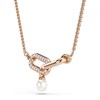 Collier Swarovski Constella rosé Crystal Pearl - vue V4