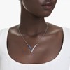 Swarovski Matrix blue necklace - view V2