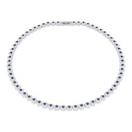Collier Swarovski Tennis Una Angelic bleu