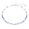 Collier Swarovski Constella tailles variées bleu - vue V1