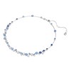 Collier Swarovski Constella tailles variées bleu - vue V3