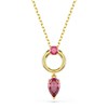 Swarovski Mesmera red gold necklace - view V1