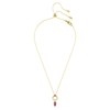 Swarovski Mesmera red gold necklace - view V3