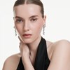 Boucles d'oreilles Swarovski Constella longues - vue V2