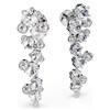 Boucles d'oreilles Swarovski Constella longues - vue V4