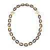 Collier Agatha Aria motifs écailles de tortue - vue V1