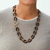 Collier Agatha Aria motifs écailles de tortue - vue V2