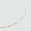Collier Agatha Smarty doré et blanc - vue V3