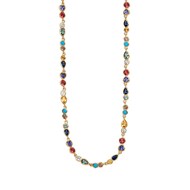 Collier ras de cou Agatha Candy laiton doré
oxydes multicolores