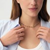 Collier ras de cou Agatha Candy laiton doré
oxydes multicolores - vue V2