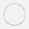 Collier ras de cou Agatha Candy laiton doré
oxydes multicolores - vue V3