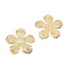Agatha Bloom Bos gold-plated brass earrings - vue V1