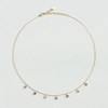 Agatha Beloved pink tassel necklace - view V3