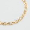 Collier Agatha Lea laiton doré chaîne épaisse - vue V3