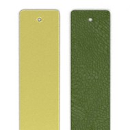 Cuir manchette Les Georgettes anis irisé/avocat 25mm