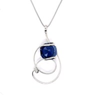 Collier Andrea Marazzini Octagon dark blue