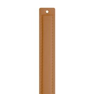 Cuir Les Georgettes Twist camel 14mm