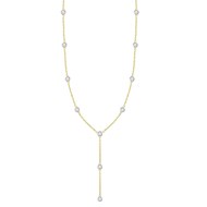 Collier Lotus Silver argent doré Y