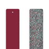 Leather bracelet Les Georgettes Framboise/Multi 25mm - view V1