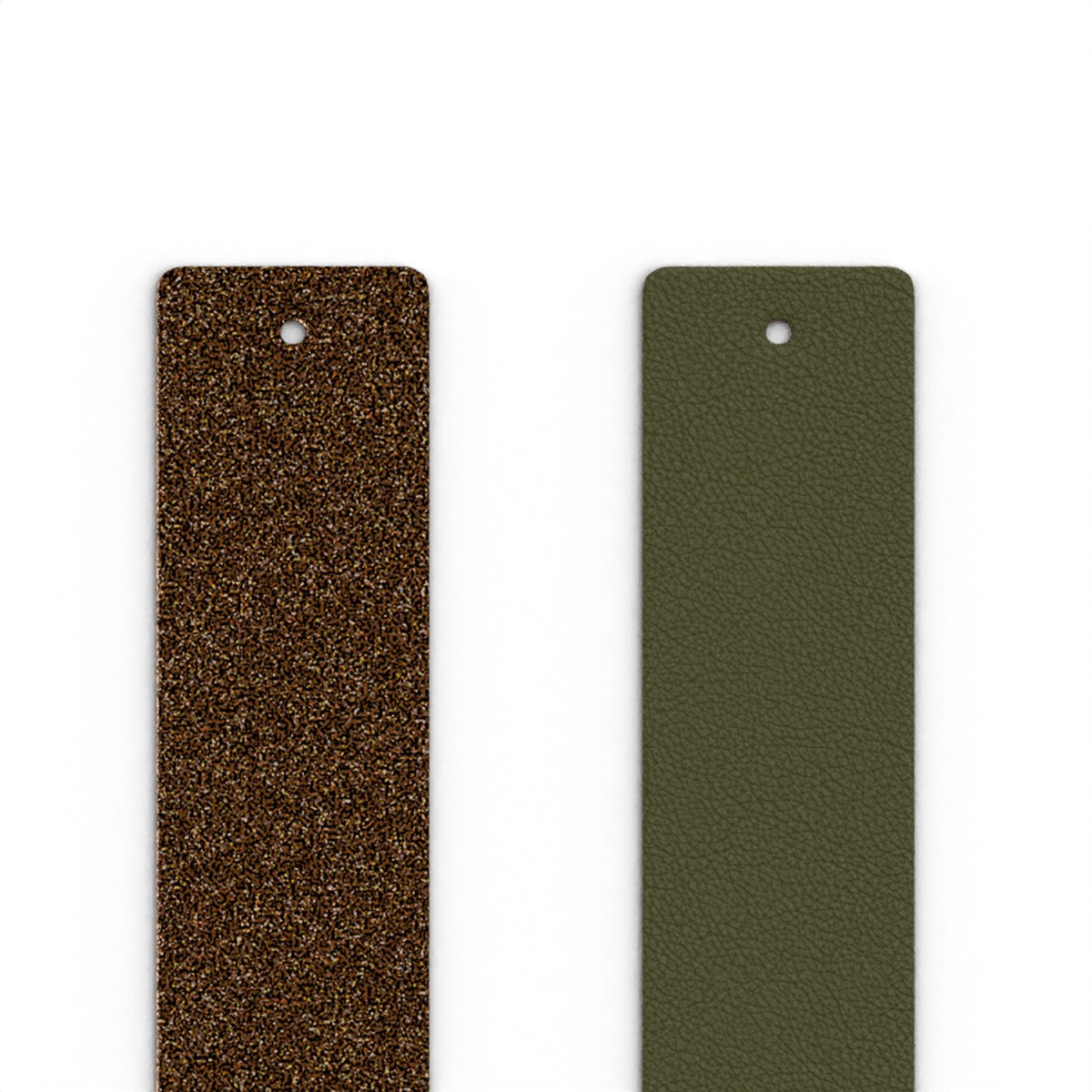 Cuir manchette Les Georgettes 25mm
bronze paillettes/vert de gris