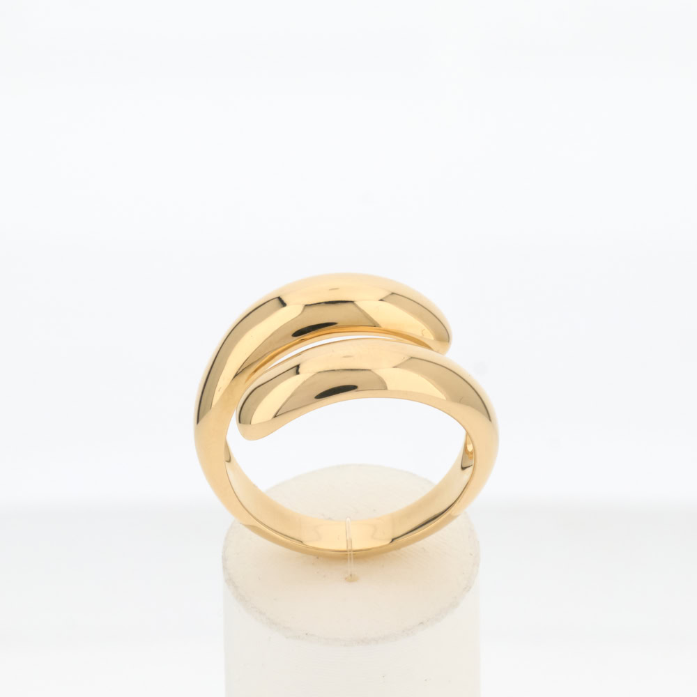 Geelgouden ring - 360° weergave