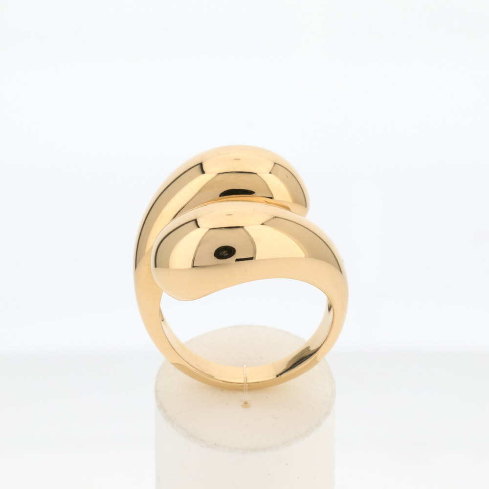 Geelgouden ring - 360° weergave