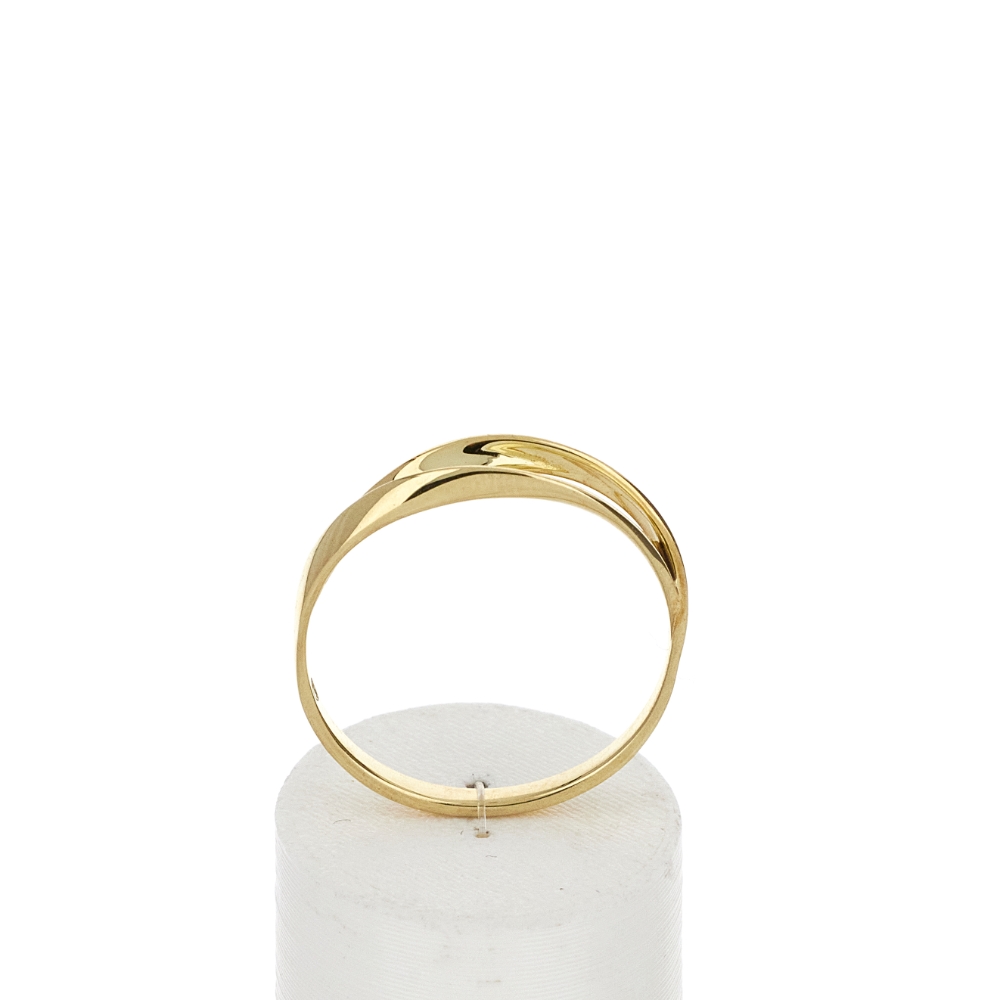 Bague or 375 jaune - vue 360