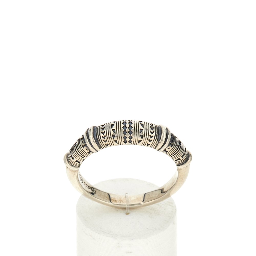 Bague argent 925 - vue 360