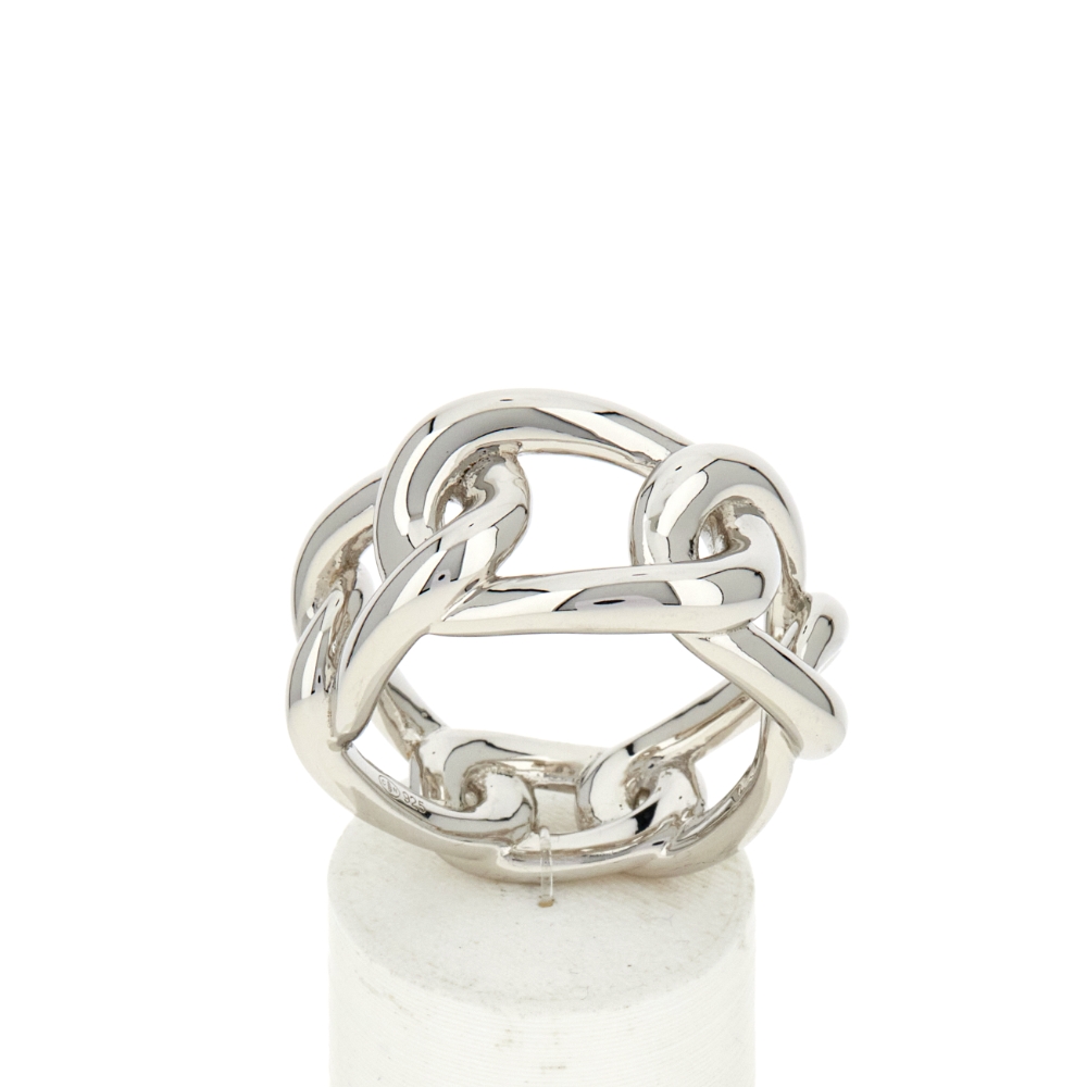 Bague argent 925 - vue 360